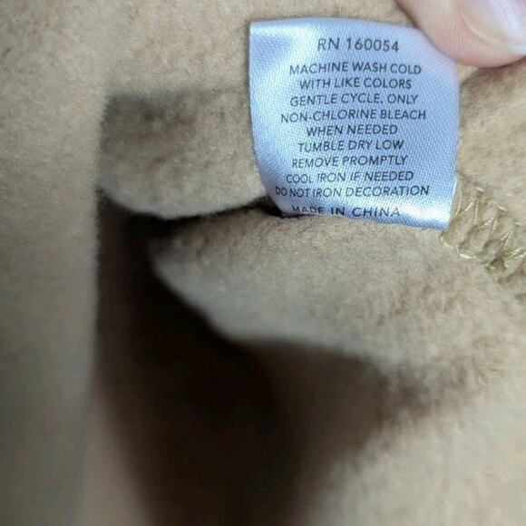 Grayson Social Juniors Womens Sleep Dress Care Bears Tan Soft Sweatshirt Size XL - Picture 10 of 10